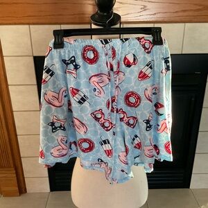 Celebrate Patriotic Pajama Bottoms, Elastic Waist, Women’s Sz 3X